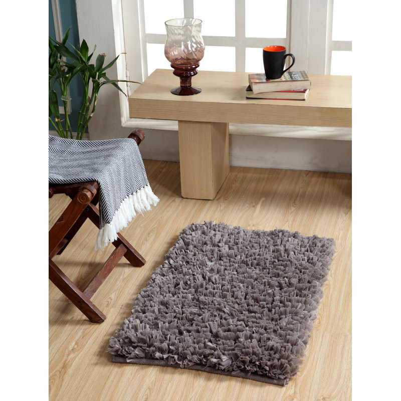 Ebern Designs Annalease Shaggy Accent Bath Rug & Reviews Wayfair
